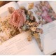 Hoshibako Works Oil Painting Rose Handmade Flower Crown and Brooch Set(Reservation/Full Payment Without Shipping)